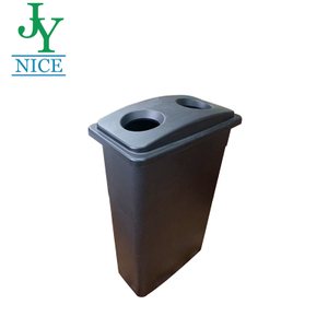 Sanitary Classification Waste Recycling Bin Custom Eco-friendly supermarket shopping centre paper and bottle rubbish bin