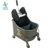 46Qt. Green High Quality Plastic Side Press Swabber Cleaning Wringer Heavy Duty Public Places Mop Bucket