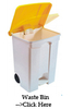 Plastic Compartment Hospital School Restaurant Hotel Sanitary Trash Can Waste Bin Waste Bucket