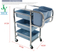 victualing house stainless steel dish caddy with bucket hotel Service Cleaning plates dishes collect trolley