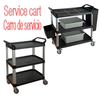 Restaurant Food Catering Service Transport Trolley/Tea Cart heavy duty kitchen Utility Cart