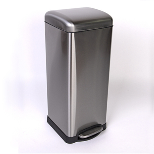 Stainless Steel Soft Close Pedal Bin