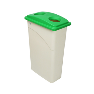 23 Gallon Trash Bin Slim Jim Recycling Elevator Entrance Garbage Can Waste Basket Toilet Recycle Bin