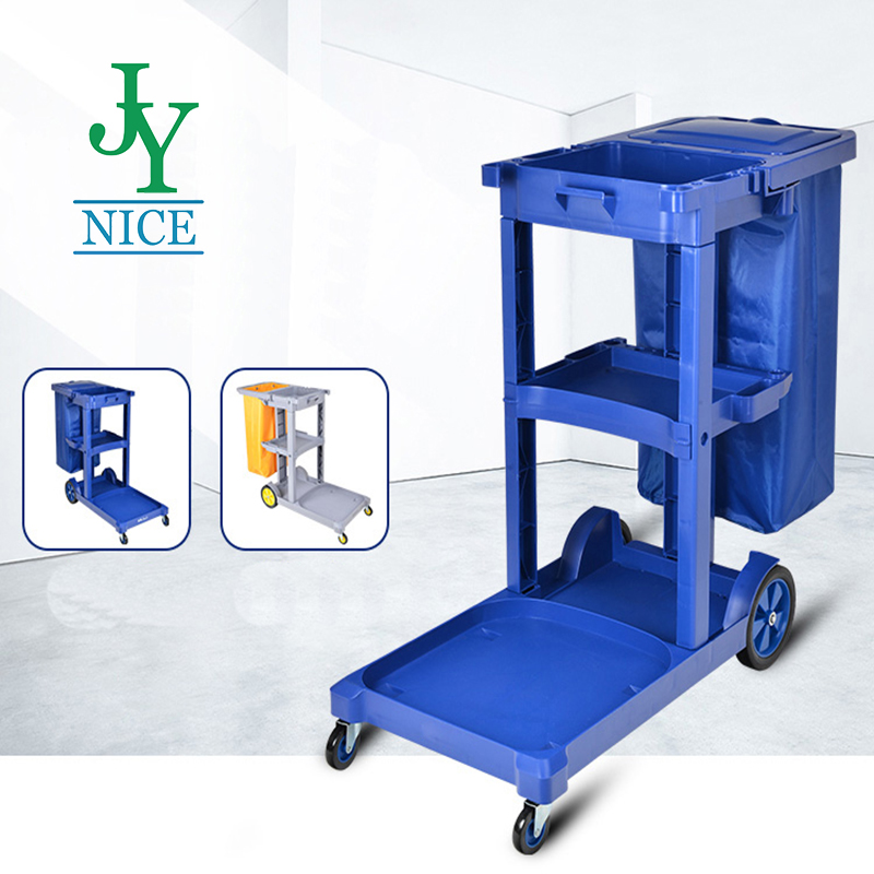 collapsible cleaning cart a la carte cleaning Jiuyang Supply Chain