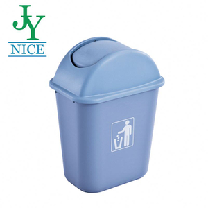 Cheap Outdoor Large Plastic Dustbin with Screw Lid 24L 35L Garden Fireproof Separation Trash Can