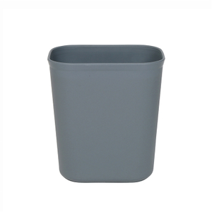 Fireproof Stackable small bathroom trash can Without Lid Open Top Waterproof trash can for bathroom