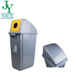 60 liters residential area bottle storage trash can with lid wholesale outdoor street rubbish Recycling bin