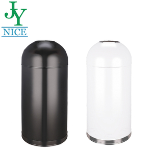 commercial bank recycling paper Waste garbage can reception room stainless steel rubbish recycle bin