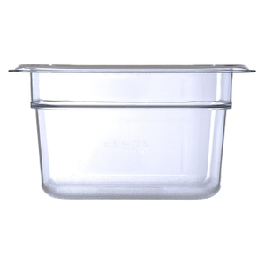 Polycarbonate GN Pans Container For Food NSF Certificated 4" Deep Clear Gastronorm Pan