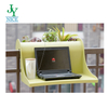Amazon Hot Selling Balcony Table Good Quality ABS PP Plastic Hanging Desk Outdoor Indoor Railing Storage Coffee Table