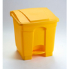 Plastic Pedal Bin Hospital School Plastic Sanitary Trash Can Waste Bin
