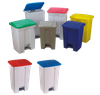 Mini Biomedical Bin Kitchen Food Wastes Plastic Rubbish Bucket Pedal Dustbin with Lids