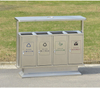 Classification Outdoor Compartments Bin Trash Can Aste Bin Cabinet
