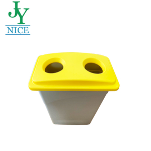 90 Liter Household Recycling Dustbin for Paper And Bottle Multi-functional Plastic Classification Rubbish Bin