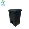 Cheap Plastic Outdoor Trash Can Oem Eco-friendly 30L 45L 68L 87L Large Garbage Bin Houseware Foot Pedal Dustbin