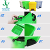 Plastic Bio Medical Carton Office Waste Bin Outdoor Indoor Eco Friendly Sanitary Trash Can Foot Pedal Waste Bucket
