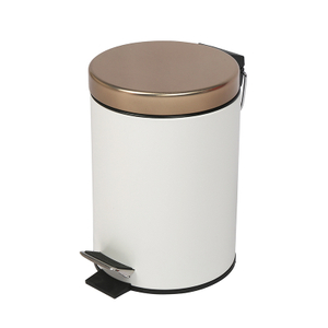 Hot Sell British Waste Container Eco-Friendly Stainless Steel Marble Waste Bin Coffee Bin