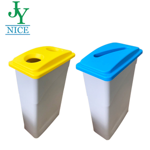 Factory Price Slim Jim Garbage Barrel Outdoor Street Plastic Bottle Waste Container Office Building Paper Wastes Bin