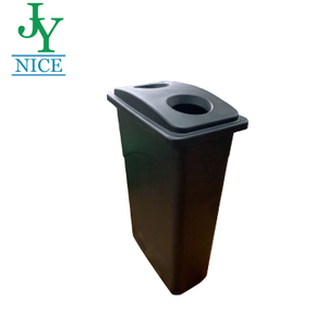 Factory Price Hospital Medical Garbage Can Black Yellow Blue 90L Clinic Drugstore Plastic Sorted Rubbish Waste Bin