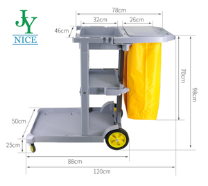 Cleaning Service Cart Cleaning Trolley
