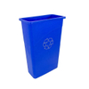 New Design Outdoor Plastic Trash Can with 2 Wheeled Waste Garbage Bin with Wheels 120 L for Medical And Fram