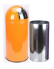 Hospital Large Round Stainless Steel Paint Public Waste Bin
