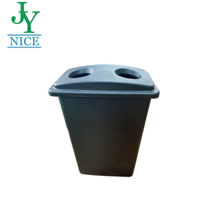 Cheap Fireproof Hospital Plastic Waste Bin with ABS Lid outside Plaza Street 24 Gallon Large Classification Garbage Container
