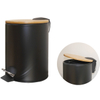 Double small trash can with lid Kitchen Step Pedal Waste Cabinet target Kitchen trash can