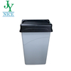 Commercial Office Eco-friendly Waste Bin with Lid 90L Bottle Paper Classification Container PP Plastic Public Rubbish Bin