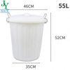 Factory Made 55L 73L Outdoor Heat Resisting Dustbin with Cover Multi-function PP Plastic Hospital Medical Waste Bin