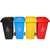 Economical 240l Plastic Dustbin With Wheels Recycling Standard Dustbin Sizes Outdoor