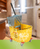 New Metal Mop Wringer Metal Wheel Moving Swob Mop Water Bucket With Wringer Commercial Product For Building