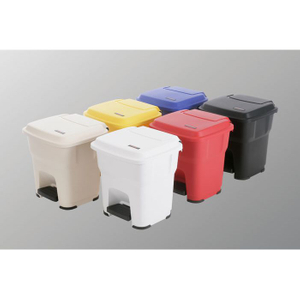 Commercial Outdoor Plastic Waste Bin with Lid