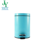 bathroom trash cans with lid Stainless Steel Iron Steel in Colorful Powder Coating Trash Can for Bedroom Waste Bin Garbage Bin