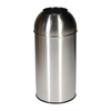 40 LITRE DOME BIN ELECTRIC FINISHED Stainless Steel Waste Bin trash can bathroom