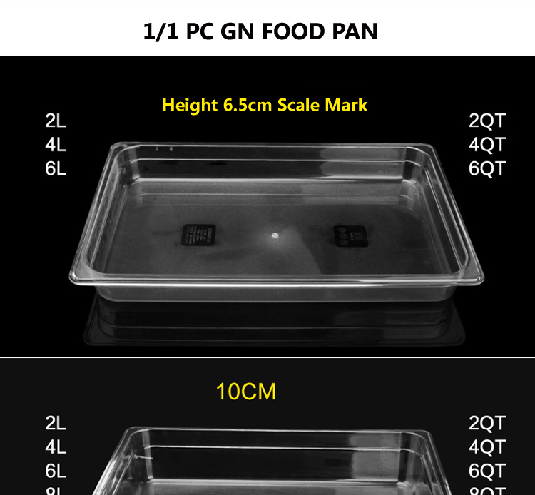 15kg Dog Food Container Freshkeeping Pans Ninth Size, 6" deep